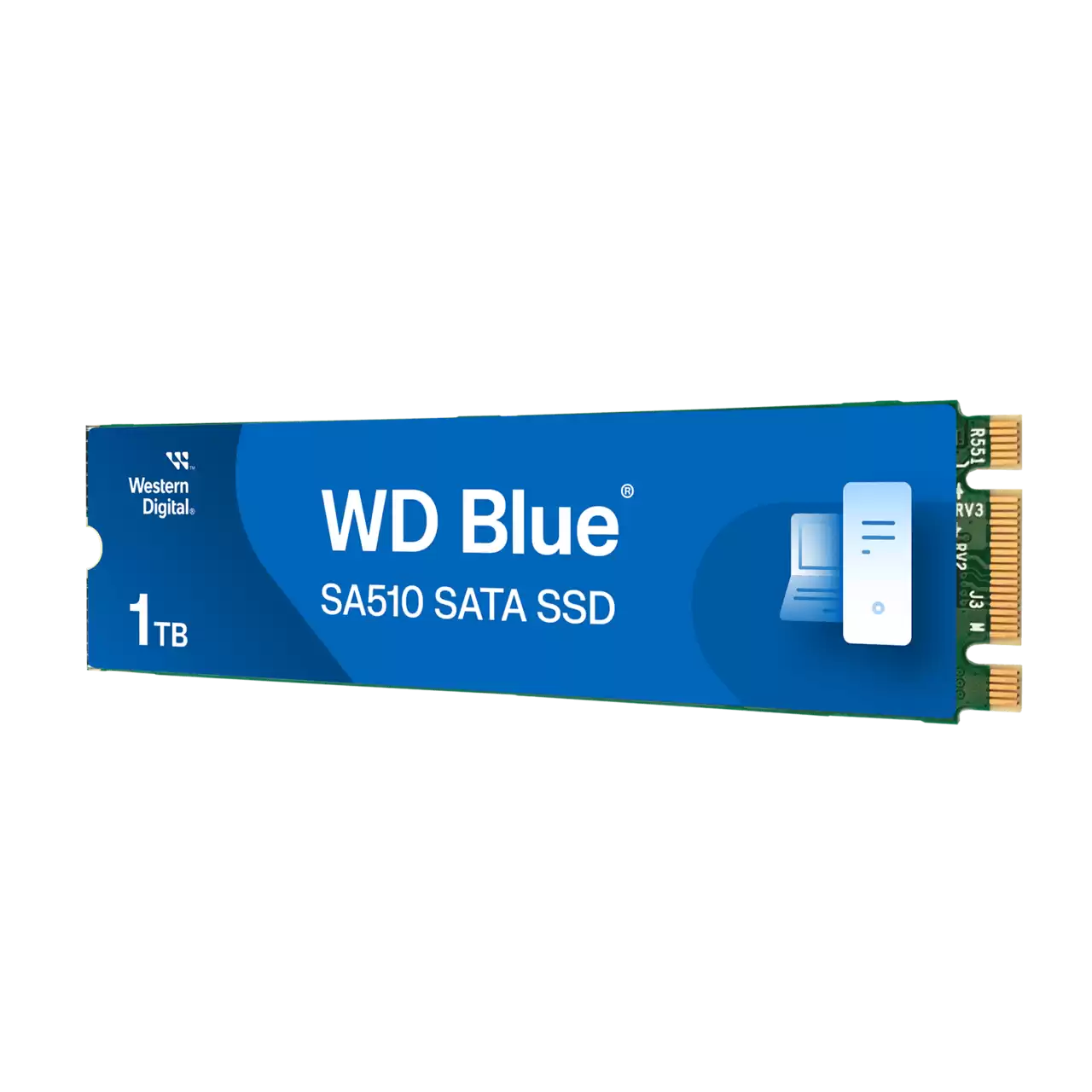 WD Blue SA510 SATA SSD M.2 2280 - 1TB - Image 2